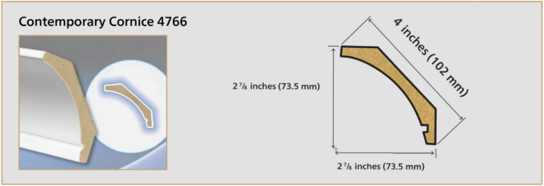 Contemporary Cornice 4766