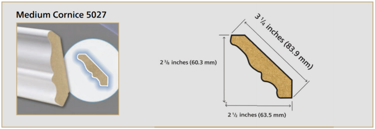 Medium Cornice 5027